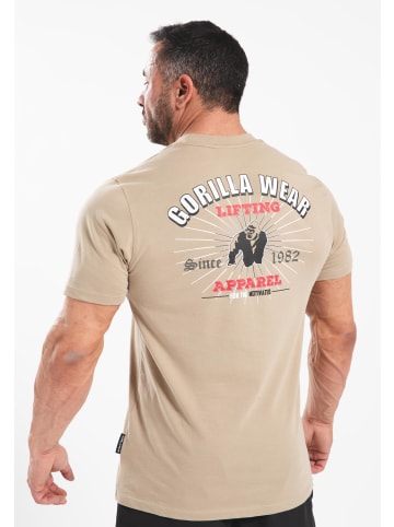 Gorilla Wear Oregon T-Shirt – Beige – L