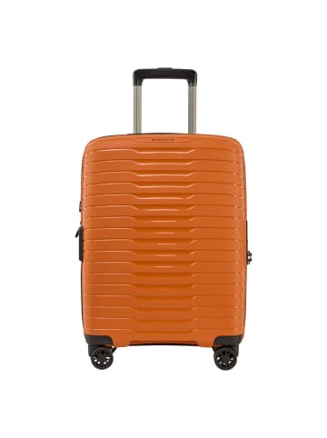 Stratic Novium 4 Rollen Kabinentrolley S 55 cm mit Dehnfalte rosso-clay