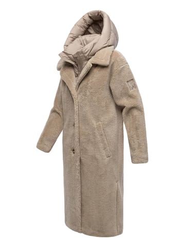 Navahoo Wintermantel Teddyzauber 14 in Light Taupe