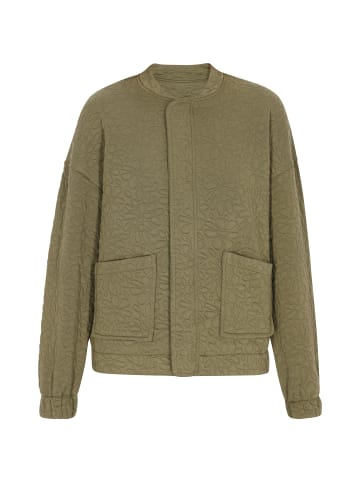 Swirly Women Jacket in Green
