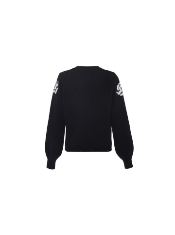 faina Damen Strickpullover in SCHWARZ