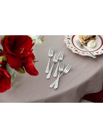 Villeroy & Boch 6er Set Kuchengabel Toy's Delight in Edelstahl in edelstahl