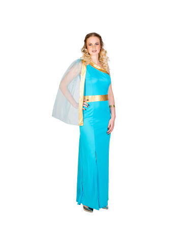 tectake Langes, königliches Kleid, blau
