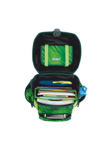 Scout Scout Genius Schulranzen-Set 4 teilig DIN Dino Rex