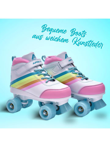 Apollo Größenverstellbare Rollschuhe Kinder " Soft Boots " in Rainbow Star