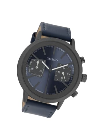 Oozoo Armbanduhr Oozoo Timepieces dunkelblau extra groß (ca. 50mm)