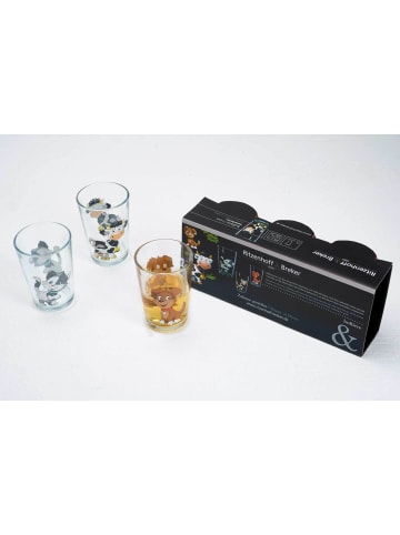 Ritzenhoff & Breker 6er Set Kindergläser Dino und Hoftiere 200 ml in bunt