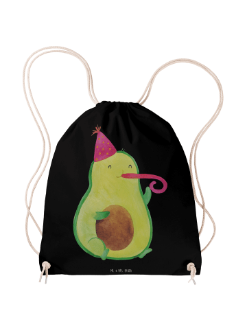 Mr. & Mrs. Panda Turnsack Avocado Feier ohne Spruch in Schwarz