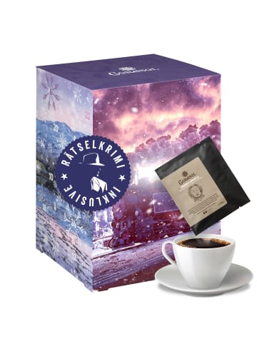 CORASOL Premium Krimi & Kaffee Adventskalender Mord in den Highlands in Mehrfarbig