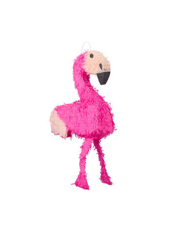 relaxdays 2x Pinata "Flamingo" in Rosa-Pink - (B)40 x (H)80 x (T)14 cm