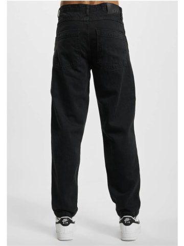 DEF Jeanshose "Tapered Loose Fit Denim" in Schwarz