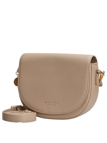 Seidenfelt Nelma Saddle - Umhängetasche (black) in warm beige