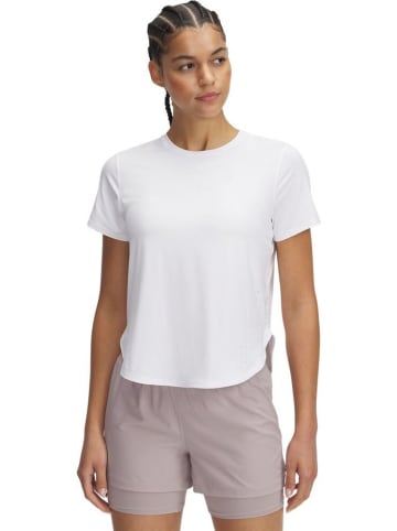 Under Armour Sportshirt "Launch Elite Shortsleeve" in Weiß