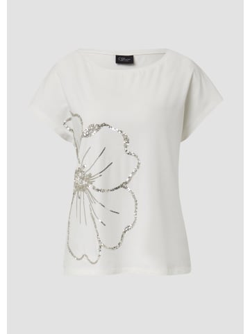 s.Oliver T-Shirt in 02D5_creme