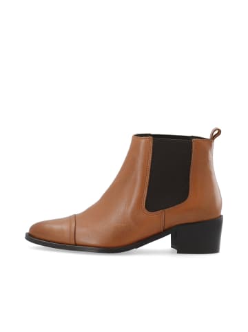 Bianco Chelsea Boots in Cognac