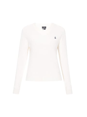 DreiMaster Women Sweater in offwhite