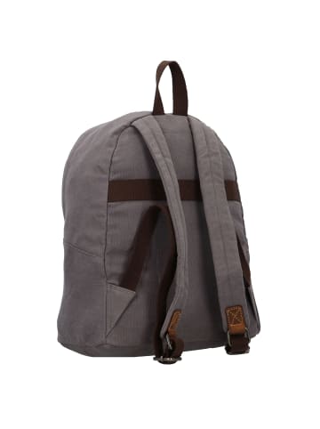 Greenburry Vintage Hemp Rucksack 36 cm in light grey