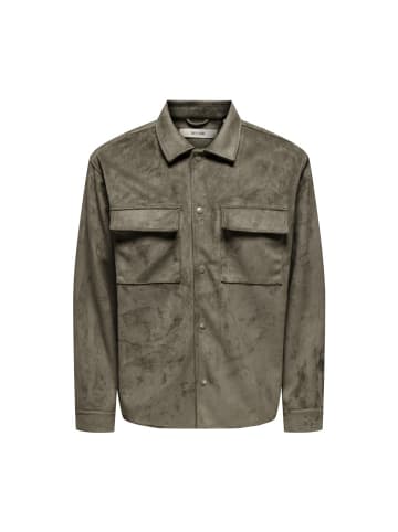 Only&Sons Langarmhemd in Falcon