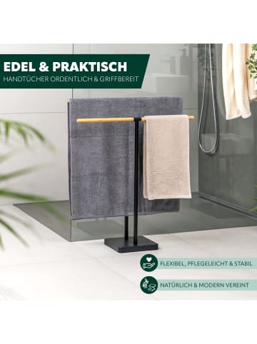 eluno Stand-Handtuchhalter