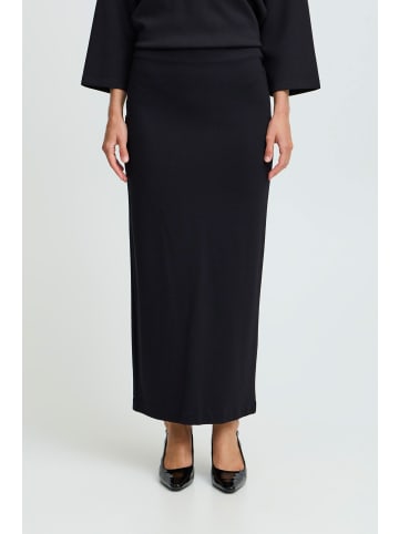b. young BYPARRIN LONG SKIRT - JERSEY Straight fit in Black