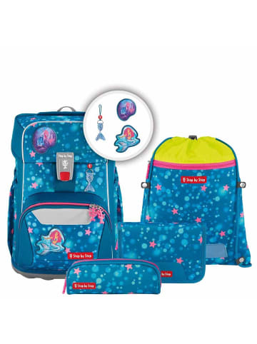 Step by Step Giant - Schulranzen Set 5tlg. (Black Cat Chiko) in Mermaid Lola 24/25