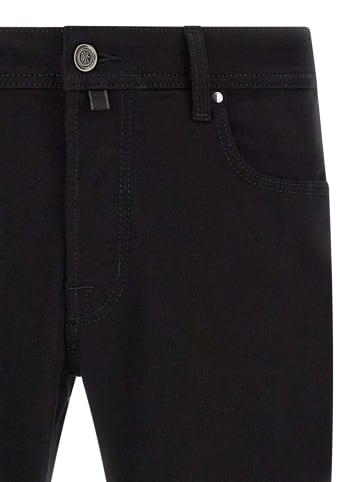 Jacob Cohen Schwarz Baumwolle Straight-Leg Jeans