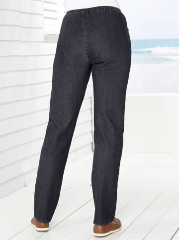 Sieh an! Thermo-Jeans in black-denim