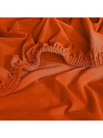 Erwin Müller Single-Jersey Kinder-Spannbettlaken im 2er-Pack Murnau in terra