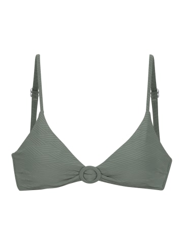 Sunseeker Triangel-Bikini-Top in oliv