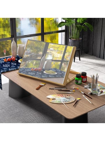 Vinsetto Staffelei-75,8L x 51,4B x 51H cm-Naturholz