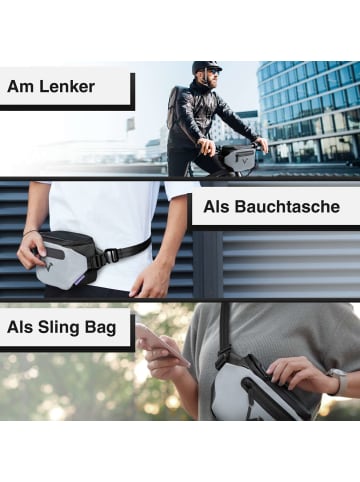 Valkental Valkental 3in1 City Bag Fahrradtasche - Schwarz