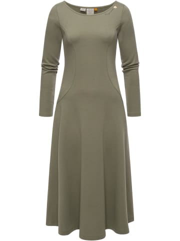 ragwear A-Linien-Kleid Appero Long in Olive