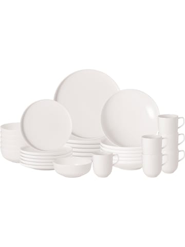 Villeroy & Boch 30-tlg. Kombiservice Afina in in weiß