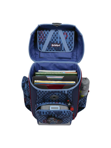 Scout Neo Exklusiv Safety Light Schulranzen-Set 5-teilig Space Explorer