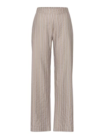 Hanro Stoffhose Urban Casuals in earthy stripe