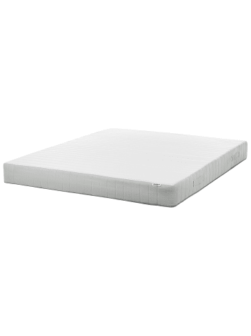 Beliani Matratze ROOMY in Weiß/Grau - (W) 180 x (H) 20 x (L) 200 cm