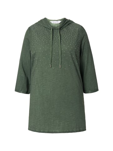 MIAMODA Shirt in dunkelgrün