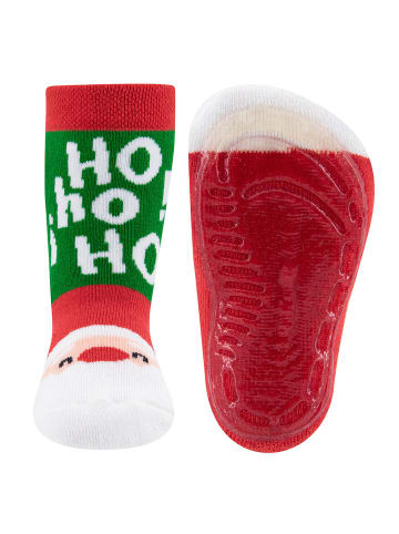 ewers Stoppersocken Santa/HoHoHo in billard