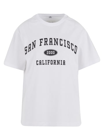 Mister Tee Mister Tee San Francisco City Wording Tee in white