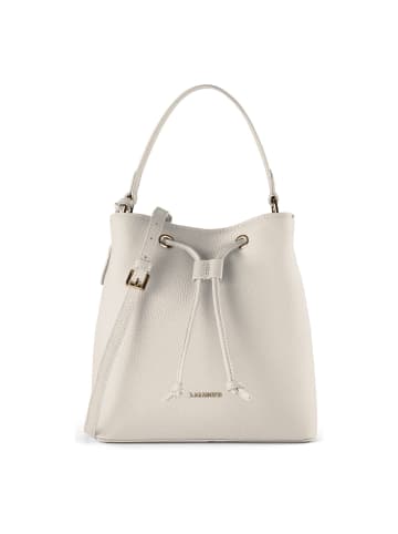 Lazarotti Bologna Leather Crossbody Beuteltasche Leder 25 cm in cream