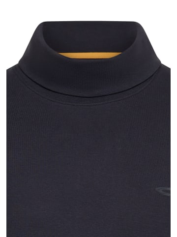 Camel Active Rollkragenshirt mit 2-Wege Stretch in Navyblau