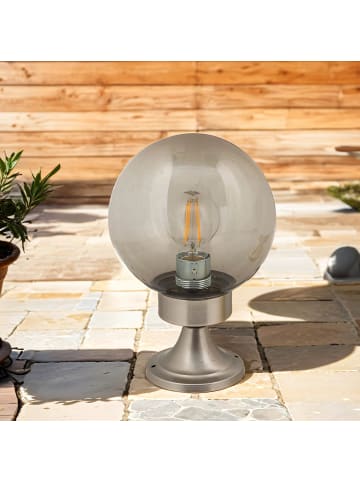 Licht-Erlebnisse Wegeleuchte (B)20 x (L)20 x (H)30 cm in Nickel matt RauchschwarzNickel matt Rauchschwarz