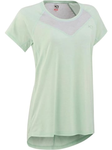 KARI TRAA Sportshirt in Grün