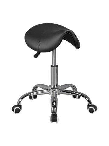 FineBuy Hocker und Sitzsäcke in Schwarz / Kunstleder / 60x60x60