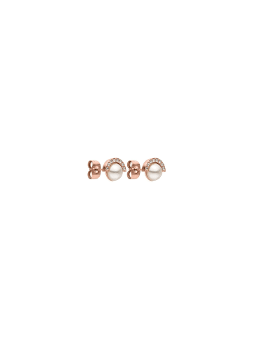 PURELEI Ohrringe Halo in Rosegold