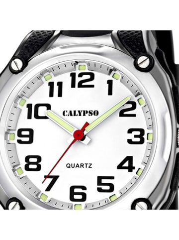 Calypso Analog-Armbanduhr Calypso Analogico schwarz groß (ca. 42mm)