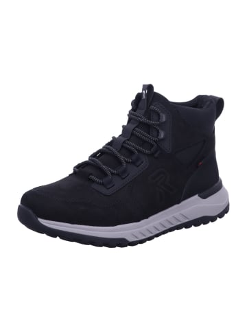 rieker Schnürstiefelette in schwarz/black/schwarz