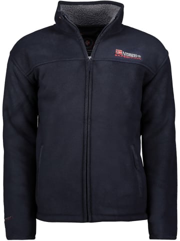 Geographical Norway Fleecejacke/Fleecepullover "Usine Men New Bs 007" in Blau