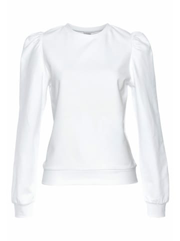 LASCANA Sweatshirt in weiß