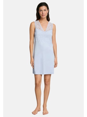Hanro Nachthemd Moments in Blue dove